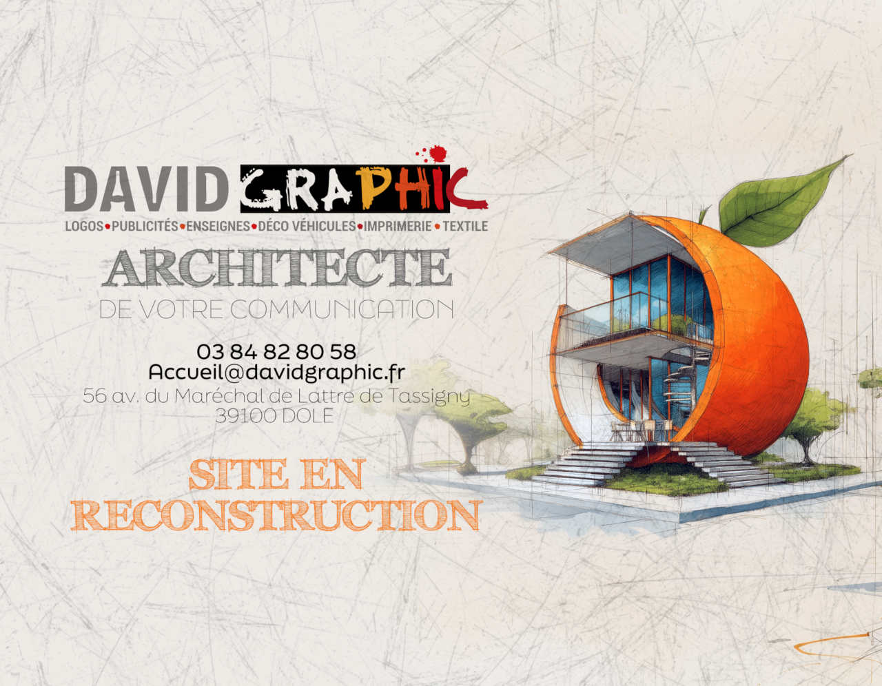 David Graphic - site en reconstruction